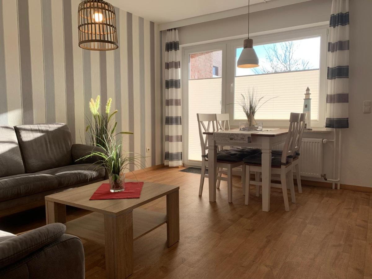 Kleine Brise Apartment 1 Busum Bagian luar foto